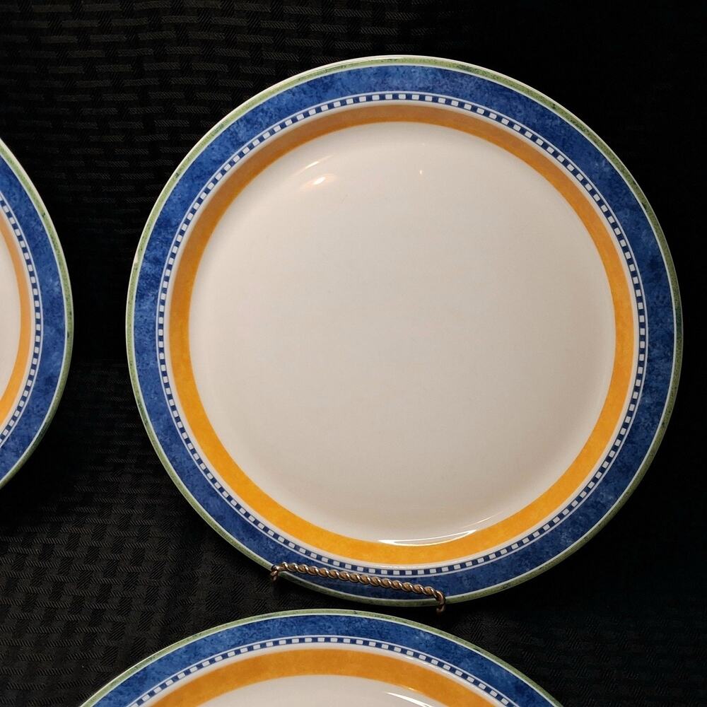 Vintage MCM 4 Dansk KOBENHAVN 10 1/2" Dinner Plates Bistro - Picture 2 of 9